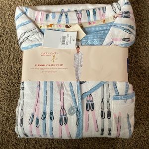 Munki Munki Flannel Pajamas Set